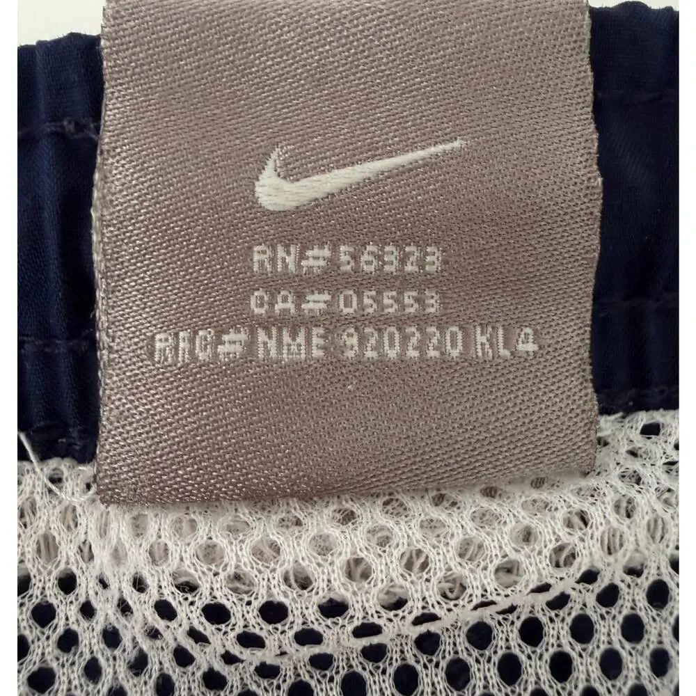 Nike Swimwear Men's Large Navy Blue Elastic waistband Colorblock